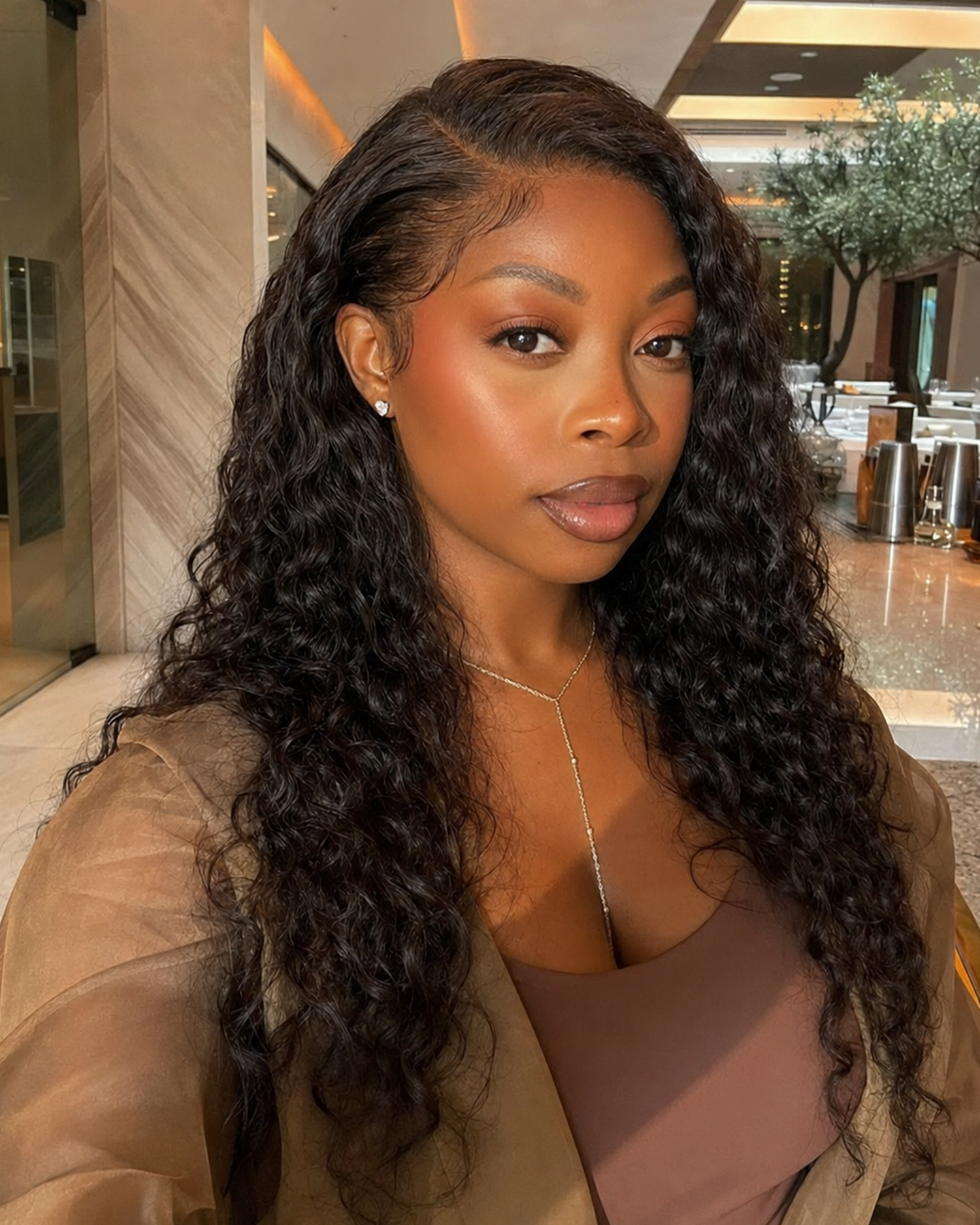 11×6 HD Lace Water Wave Glueless Human Hair Wig