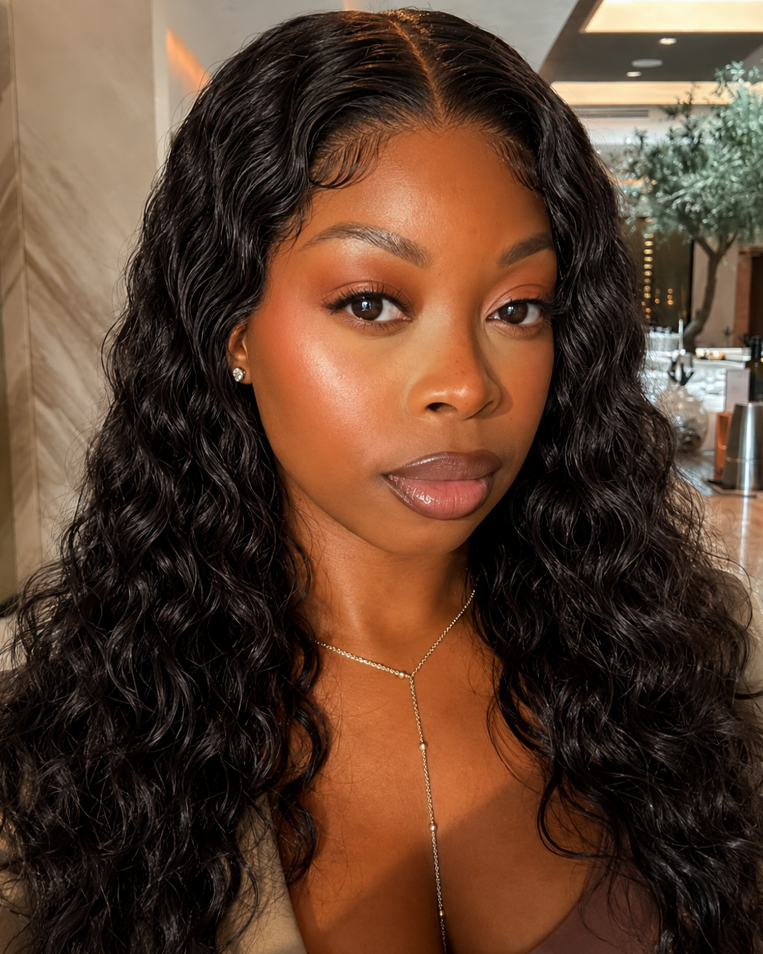 11×6 HD Lace Water Wave Glueless Human Hair Wig
