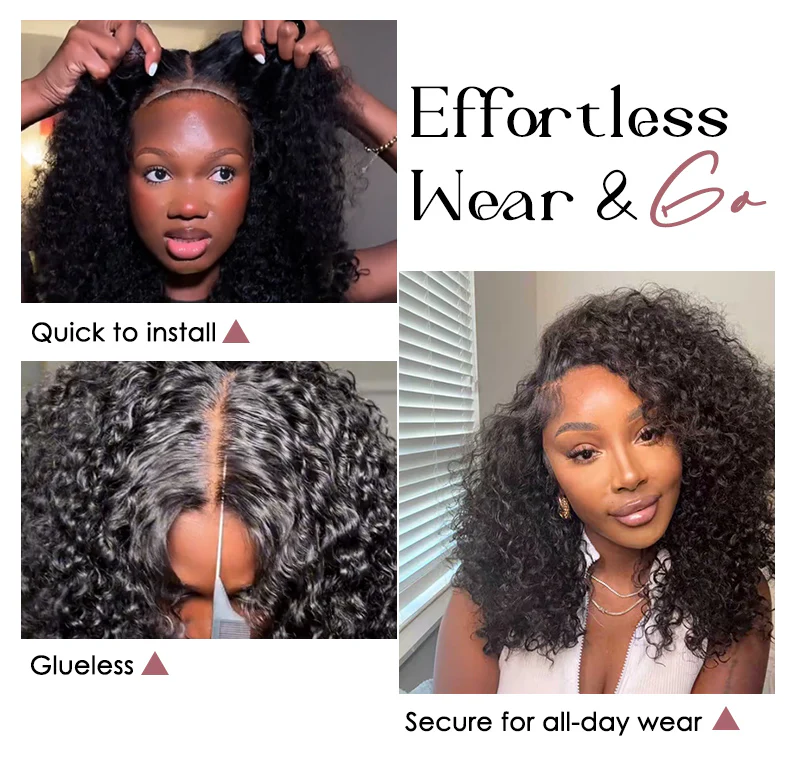 11×6 HD Lace Blue Ombre Silky Straight Glueless Human Hair Wig