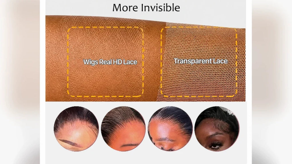 Zelaver 360 HD lace detail