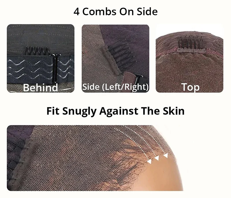 Zelaver 360 HD lace detail