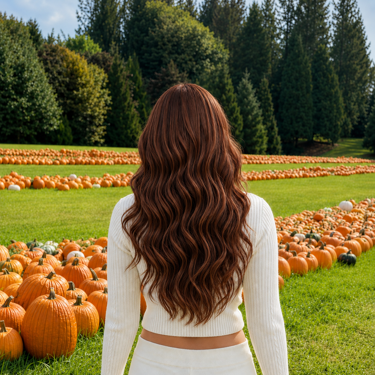 360 HD Lace Brown Body Wave Versatile Styling Human Hair Wig