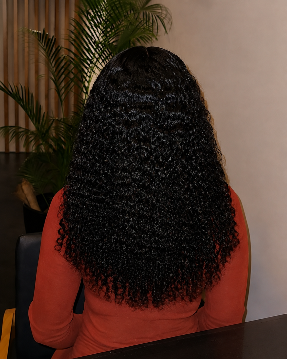 360 HD Lace Water Wave High Ponytail Glueless Human Hair Wig