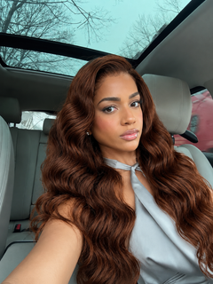 360 HD Lace Brown Body Wave Versatile Styling Human Hair Wig