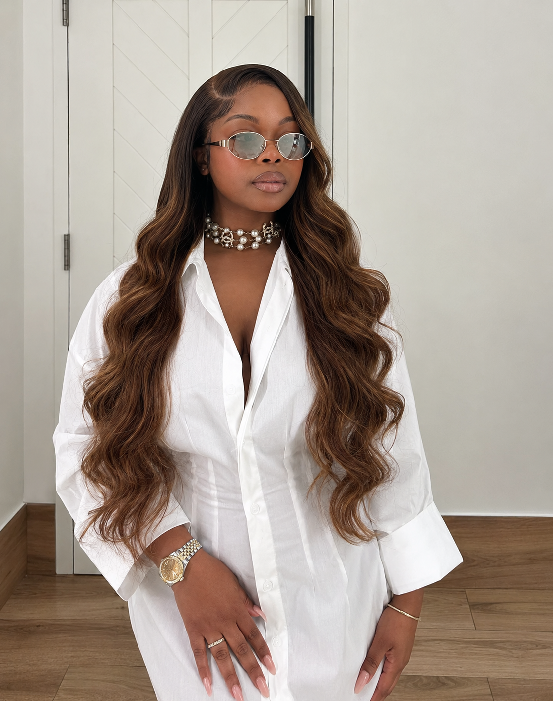 11×6 Ombre Loose Body Wave Glueless HD Lace Wig